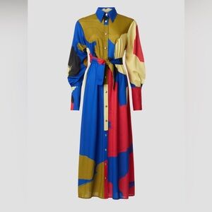 Thebe Magugu Color Block Dress